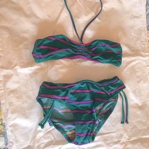 Vintage bandeau bikini